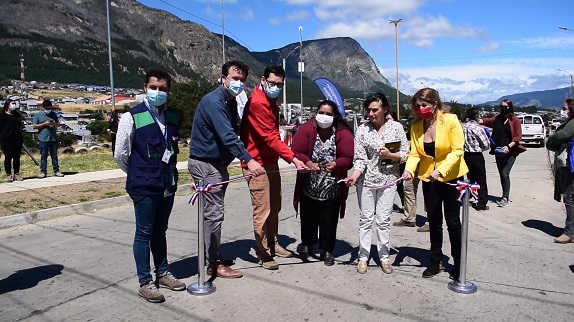 Se inaugura la calle Circunvalación Escuela Agrícola en el sector alto de Coyhaique