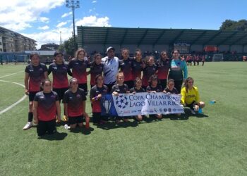 Equipo de fútbol femenino Estrellas de la Patagonia participa de Copa Champions de Villarrica