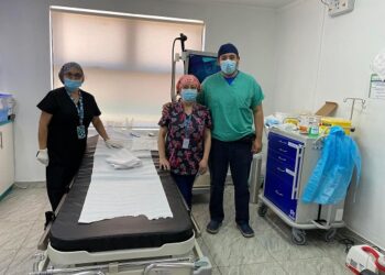 Con profesionales del Hospital de Puerto Aysén: en Clínica Municipal realizaron operativo de endoscopía
