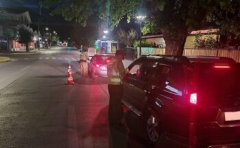 Carabineros realiza 277 controles tras servicio de ronda masiva en la región de Aysén