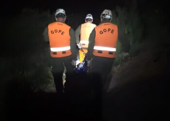 Carabineros del GOPE rescató cuerpo sin vida en sector Tejas Verdes de Coyhaique
