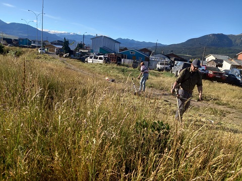 Vecinos autoconvocados del Barrio Quebrada de la Cruz realizan Trabajo Comunitario