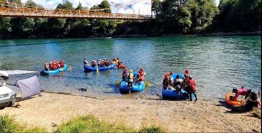 Con gran éxito se desarrolló descenso colectivo “Ruta del Palena” que une a Los Lagos y Aysén