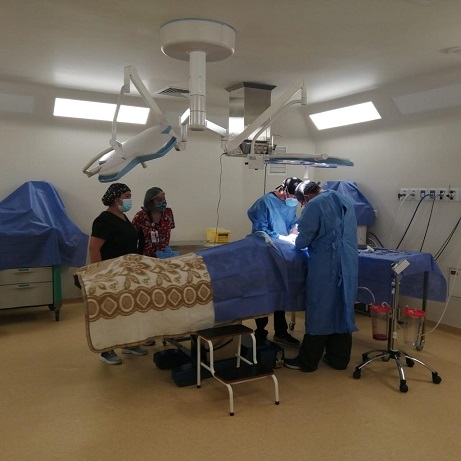Desarrollan en Cochrane quinto Operativo de cirugía maxilofacial