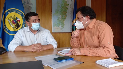 Alcalde de Lago Verde plantea necesidades urgentes de la comuna a Delegado Regional