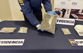 PDI y Fiscalía desarticulan punto de microtráfico en Coyhaique