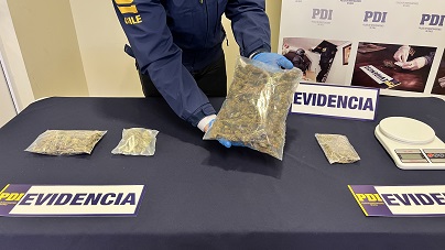 PDI y Fiscalía desarticulan punto de microtráfico en Coyhaique