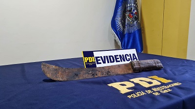 Detectives detienen a dos personas por daños, amenazas y porte de arma cortante y ubican a niña desaparecida durante el fin de semana en Puerto Aysén