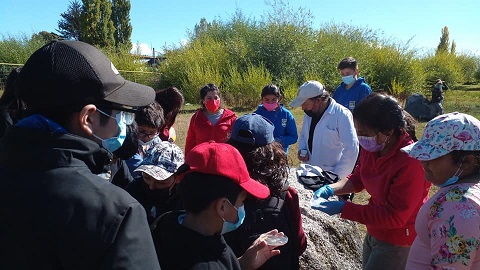 Proyecto UACh divulga y promueve la educación ambiental en el humedal de Puerto Guadal