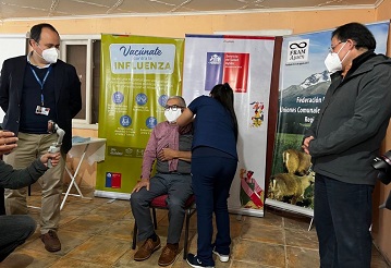 Director de Salud y Delegado Presidencial lanzaron Campaña de Vacunación contra la Influenza