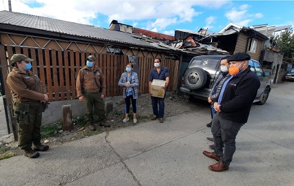Trabajadores del supermercado HiperPatagónico y la comunidad se unen en ayuda de familia damnificada por incendio en Coyhaique