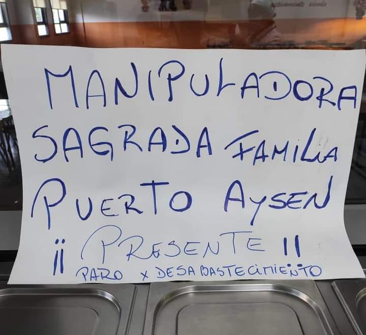 Manipuladoras de alimentos en paro tras inconvenientes en abastecimiento