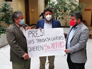DIPUTADO RENÉ ALINCO INGRESÓ PROYECTO PARA LOGRAR EL QUINTO RETIRO: “ESTA PLATA ES DEL PUEBLO”