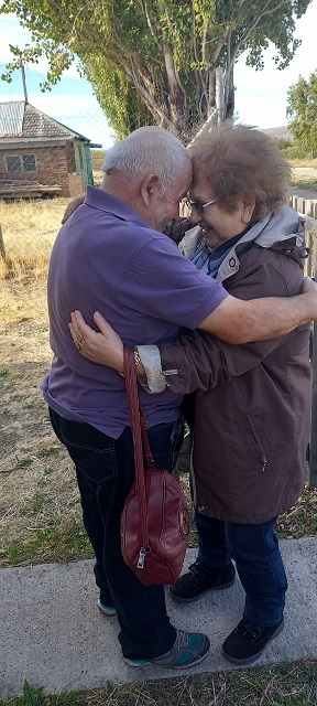 Luego de 30 años hermanos se reencuentran en Puerto Ibáñez