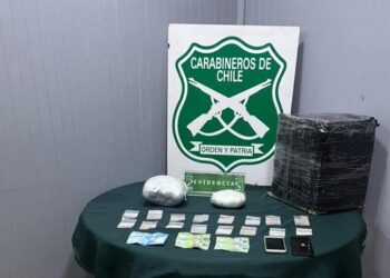 Carabineros y Fiscalía detienen a imputado por tráfico y decomisan diferentes tipo de drogas avaluadas en más de 10 millones de pesos