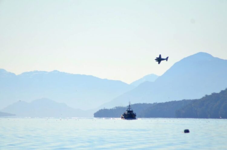 Sernapesca fortalece fiscalización aérea en la región de Aysén