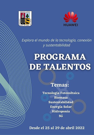 Campus Patagonia UACh y Huawei Chile realizan jornada de talentos para estudiantes de la Región de Aysén