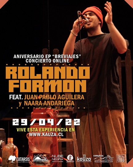 ROLANDO FORMÓN CELEBRA PRIMER ANIVERSARIO DEL EP BREVIAJES