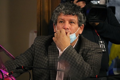 DIPUTADO RENÉ ALINCO ACUDIÓ AL SENADO PARA SOLICITAR QUE INICIE TRAMITACIÓN DEL QUINTO RETIRO