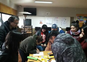 Equipo del programa PACE UACh retorna al trabajo presencial con estudiantes de liceos de la Región de Aysén
