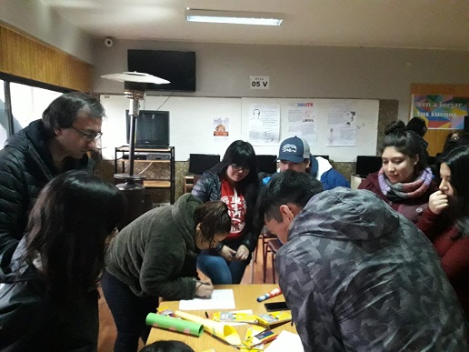 Equipo del programa PACE UACh retorna al trabajo presencial con estudiantes de liceos de la Región de Aysén