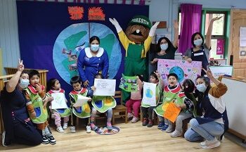 Jardines Infantiles de Fundación Integra celebraron el Día de la Tierra