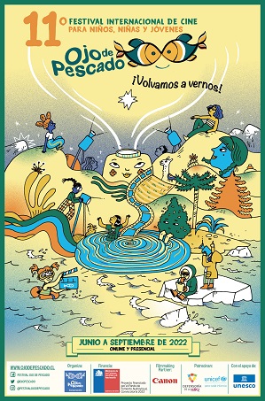 Festival de Cine Ojo de Pescado lanza imagen oficial de su 11º edición y anuncia clases magistrales para educadores