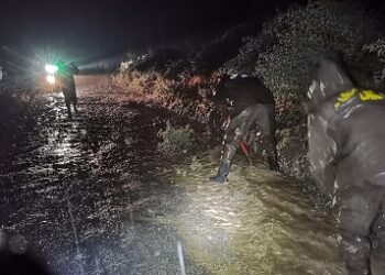 Carabineros de Coyhaique presta apoyo en emergencia por sistema frontal