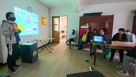 Hospital de Día Keoken y Diversa Patagonia realizan taller “No discriminación”