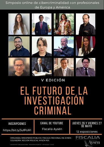 Fiscalía y PDI invitan a la quinta versión de Simposio “El futuro de la investigación criminal”