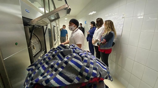 Hospital Regional Coyhaique remodela su lavandería