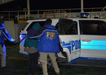 Fiscalización de PDI y Aduanas en muelle de Puerto Cisnes culmina con persona detenida por microtráfico