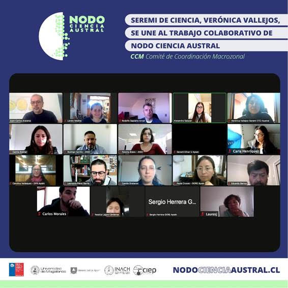 Nodo Ciencia Austral refuerza trabajo colaborativo con incorporación de nueva Seremi de Ciencia de Aysén y Magallanes