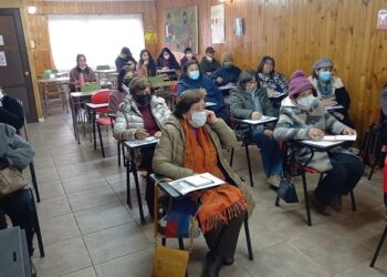 Puerto Aysén Valle Simpson y Villa Frei en Taller de Compostaje convocado por empresa local