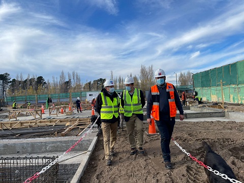 Avanzan obras de reposición de Hospital de Chile Chico Dr. Leopoldo Ortega Rodríguez