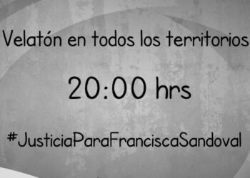Velatón por Francisca Sandoval (Q.E.P.D.)