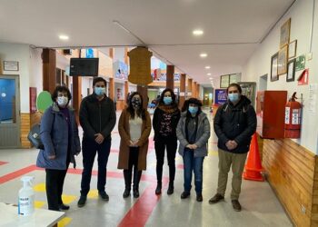 Seremi y equipo técnico de Educación realizaron jornada de trabajo en terreno en la comuna de Aysén sobre Convivencia Escolar