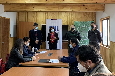 SML capacitó a funcionarios de Gendarmería en toma de muestras para ingreso al Sistema Nacional de Registros de ADN