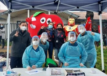 Ministerios de Salud y Educación llamaron a las familias a vacunarse contra la Influenza y el COVD 19