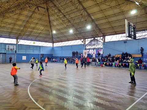 Cerca de 100 niñas, niños y adolescentes participan en jornada deportiva del programa Barrios en Acción