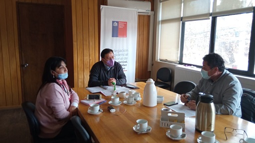 GESTIONES A TODO NIVEL REALIZA EL ALCALDE MARCOS SILVA PARA ACELERAR EL PROYECTO DE MEJORAMIENTO DEFINITIVO DEL CAMINO MELINKA – REPOLLAL