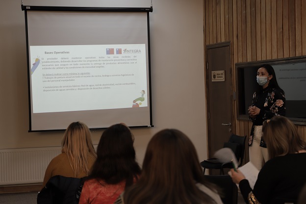 Jardines Infantiles de Integra refuerzan conocimientos de Programa Alimentario