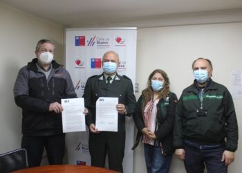 GENDARMERÍA DE CHILE E IND FIRMARON CONVENIO DE COLABORACIÓN