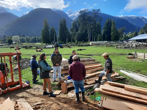 Investigación de INFOR busca generar valor agregado a cadena productiva maderera de Aysén