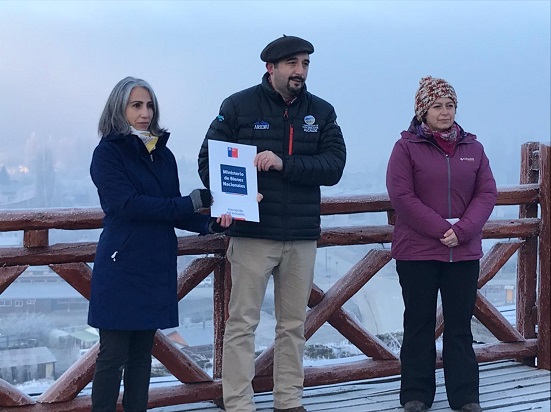 Bienes Nacionales hizo entrega de terrenos a Municipio de Cochrane