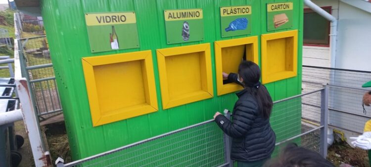 Habilitan Punto Verde en Jardín Infantil de Puerto Aguirre