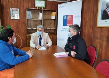 Autoridades laborales se reúnen con presidente del Sindicato de Recolectores de Aseo Domiciliario de Coyhaique