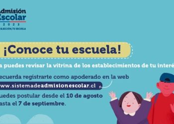 Admisión Escolar 2023: Ya se encuentra disponible la plataforma para que apoderados puedan registrarse con anticipación y acceder a información de los establecimientos educacionales