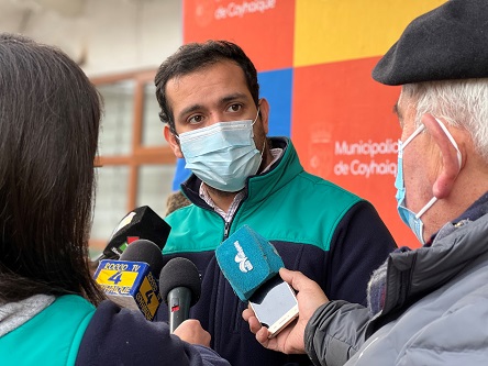 ALCALDE CARLOS GATICA REITERA INVERSIÓN EN TRANSFERENCIA TECNOLÓGICA POR ABASTECIMIENTO DE PELLET EN LA COMUNA