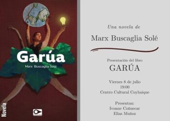 Marx Buscaglia presenta en Coyhaique su primera novela titulada “Garúa”